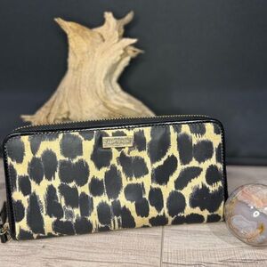 Kate Spade Leopard Print Wallet